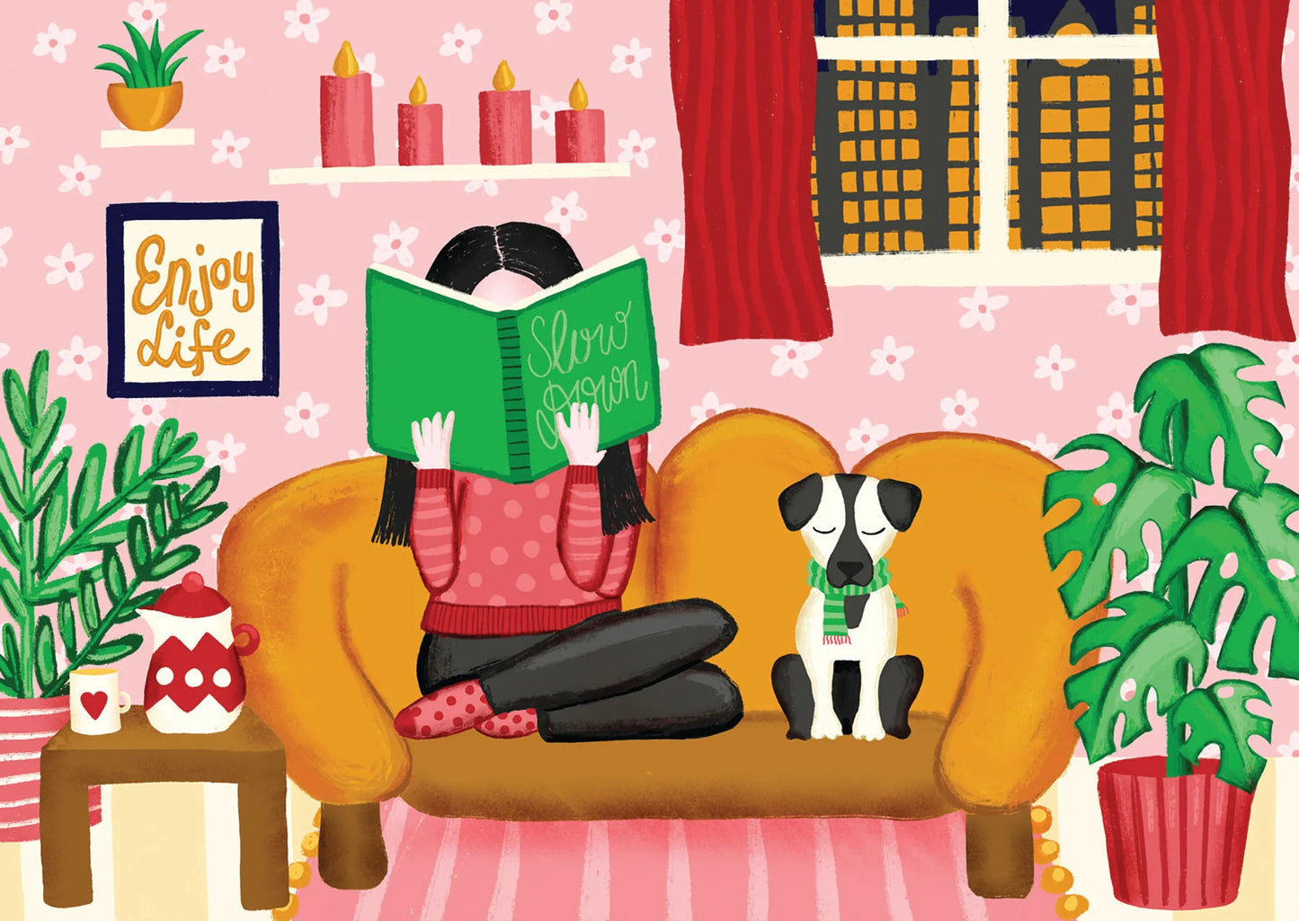 Slow Down 1000 Piece Jigsaw Puzzle Enjoy