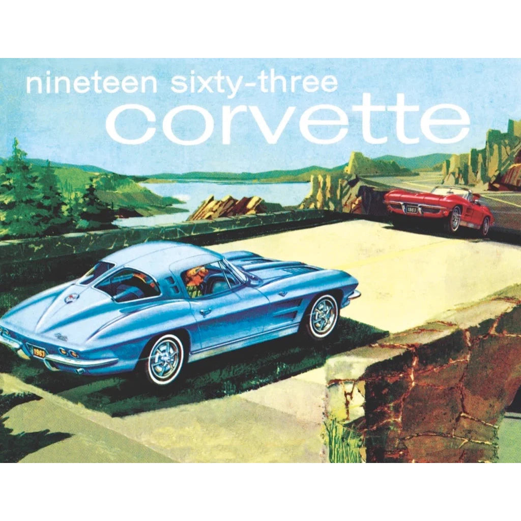 1963 Corvette 100 Piece Mini Jigsaw Puzzle NYPC