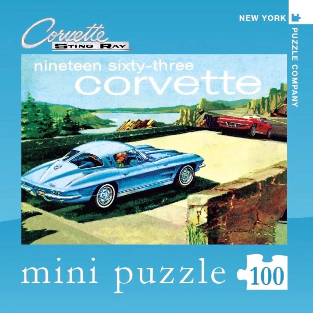 1963 Corvette 100 Piece Mini Jigsaw Puzzle NYPC