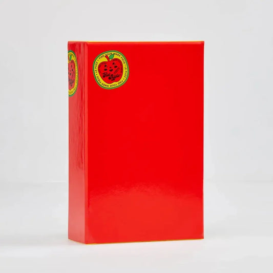 Flat Apple 81 Piece Round Jigsaw Puzzle Le Puzz