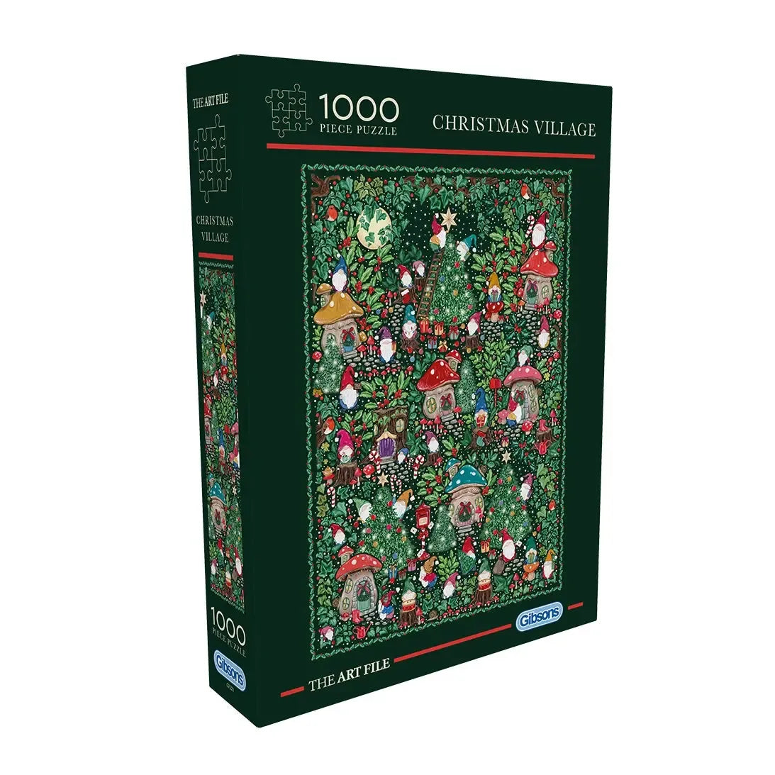 Christmas Village 1000 Piece Jigsaw Puzzle Gibsons