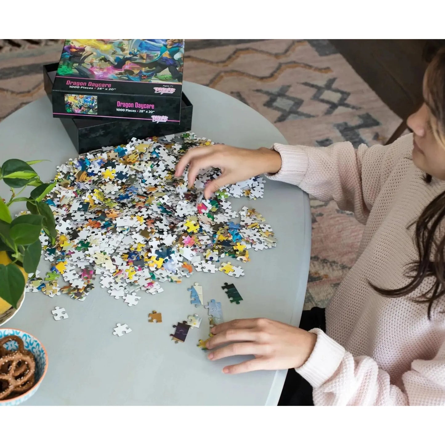 Dragon Daycare 1000 Piece Jigsaw Puzzle Toynk