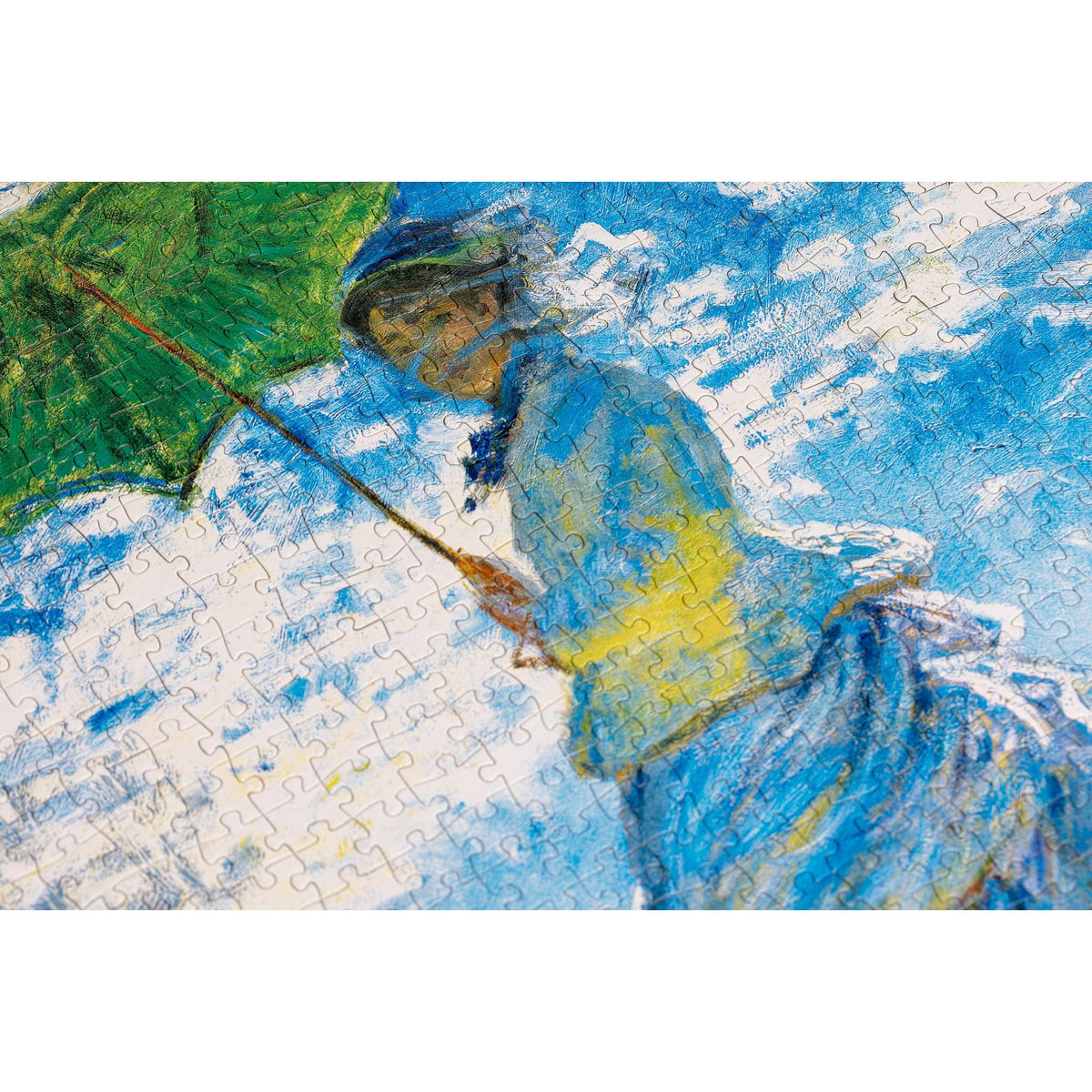 Woman with Parasol by Monet 1000 Piece Jigsaw Puzzle TIAD