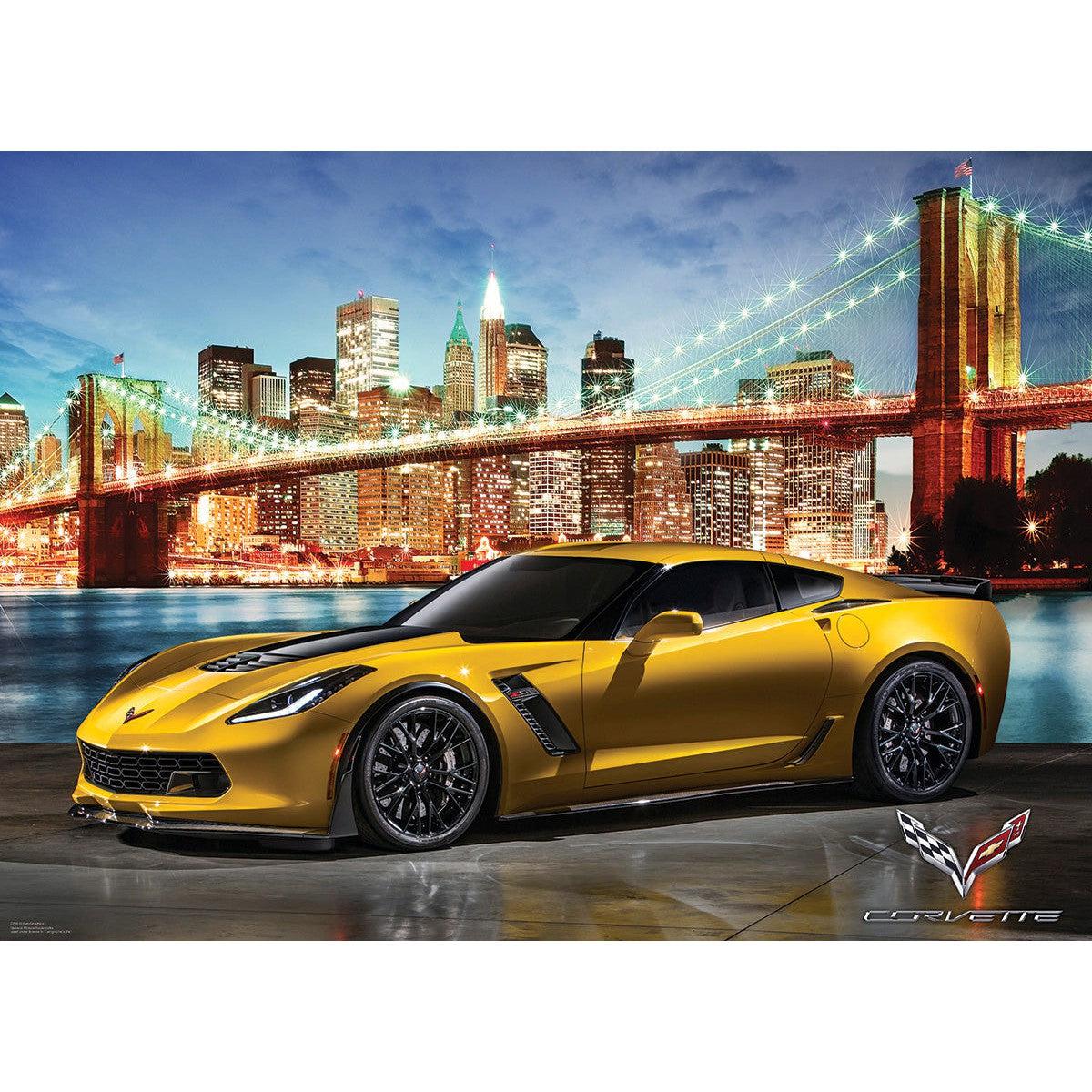 2015 Corvette Z06 Out for a Spin 1000 Piece Jigsaw Puzzle Eurographics