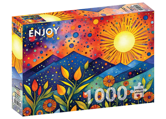 Sunset Rain 1000 Piece Jigsaw Puzzle Enjoy