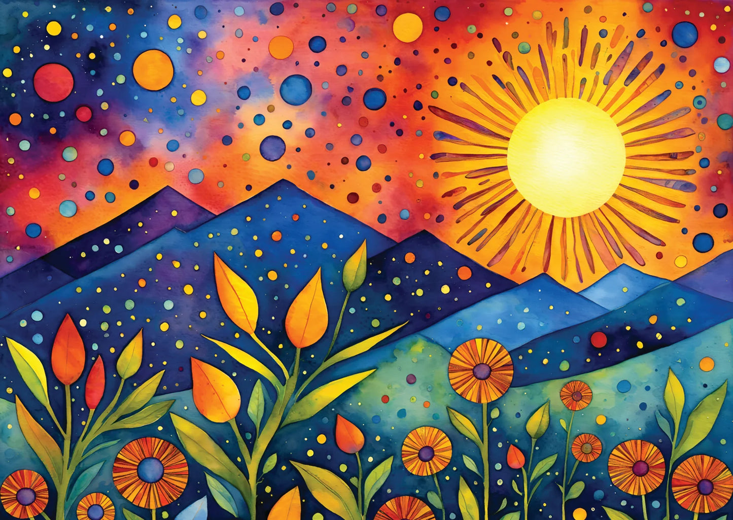 Sunset Rain 1000 Piece Jigsaw Puzzle Enjoy