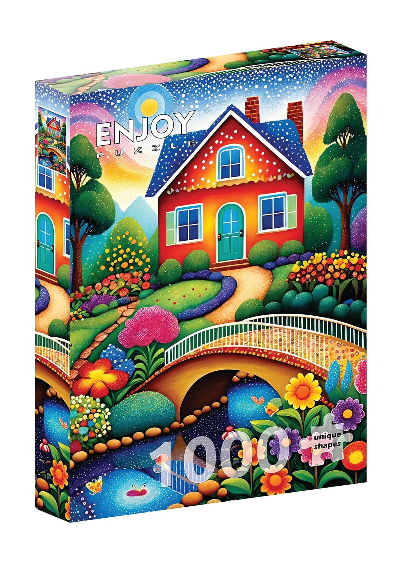 House of Colors 1000 Piece Jigsaw Puzzle Enjoy
