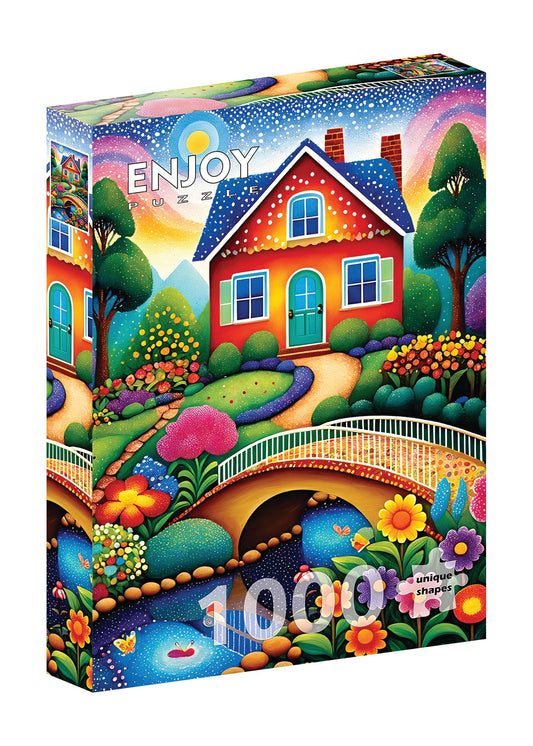 House of Colors 1000 Piece Jigsaw Puzzle Enjoy