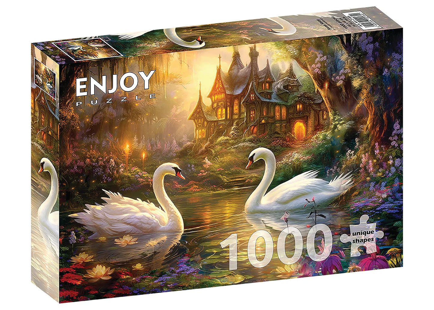 Swan Song 1000 Piece Jigsaw Puzzle Enjoy