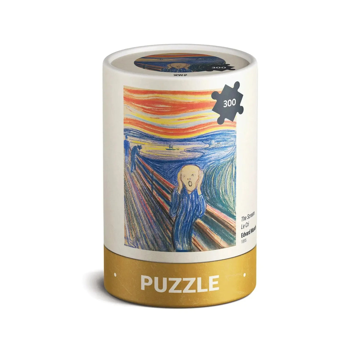 The Scream by Edvard Much 300 Piece Jigsaw Puzzle TIAD
