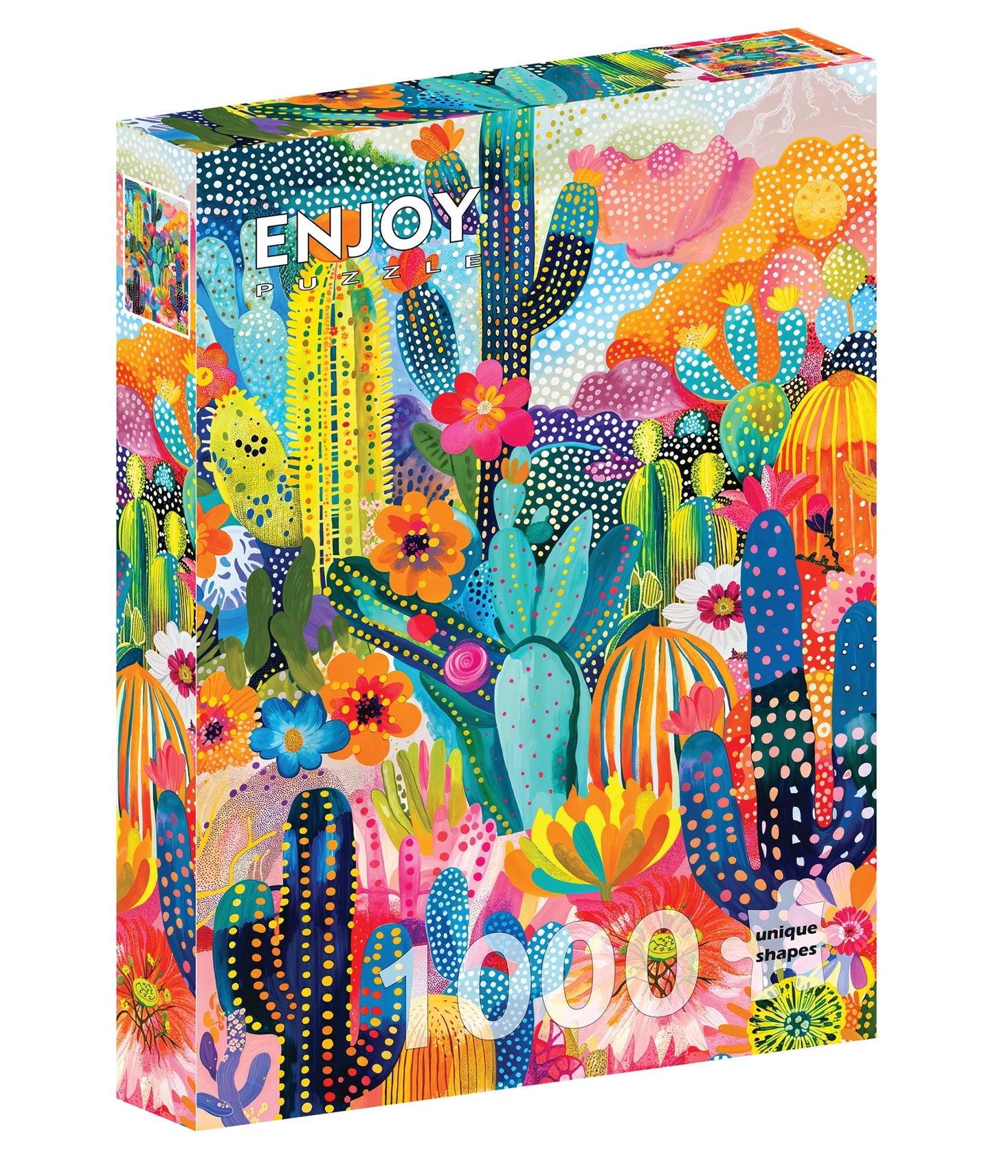 Cacti Land 1000 Piece Jigsaw Puzzle Enjoy