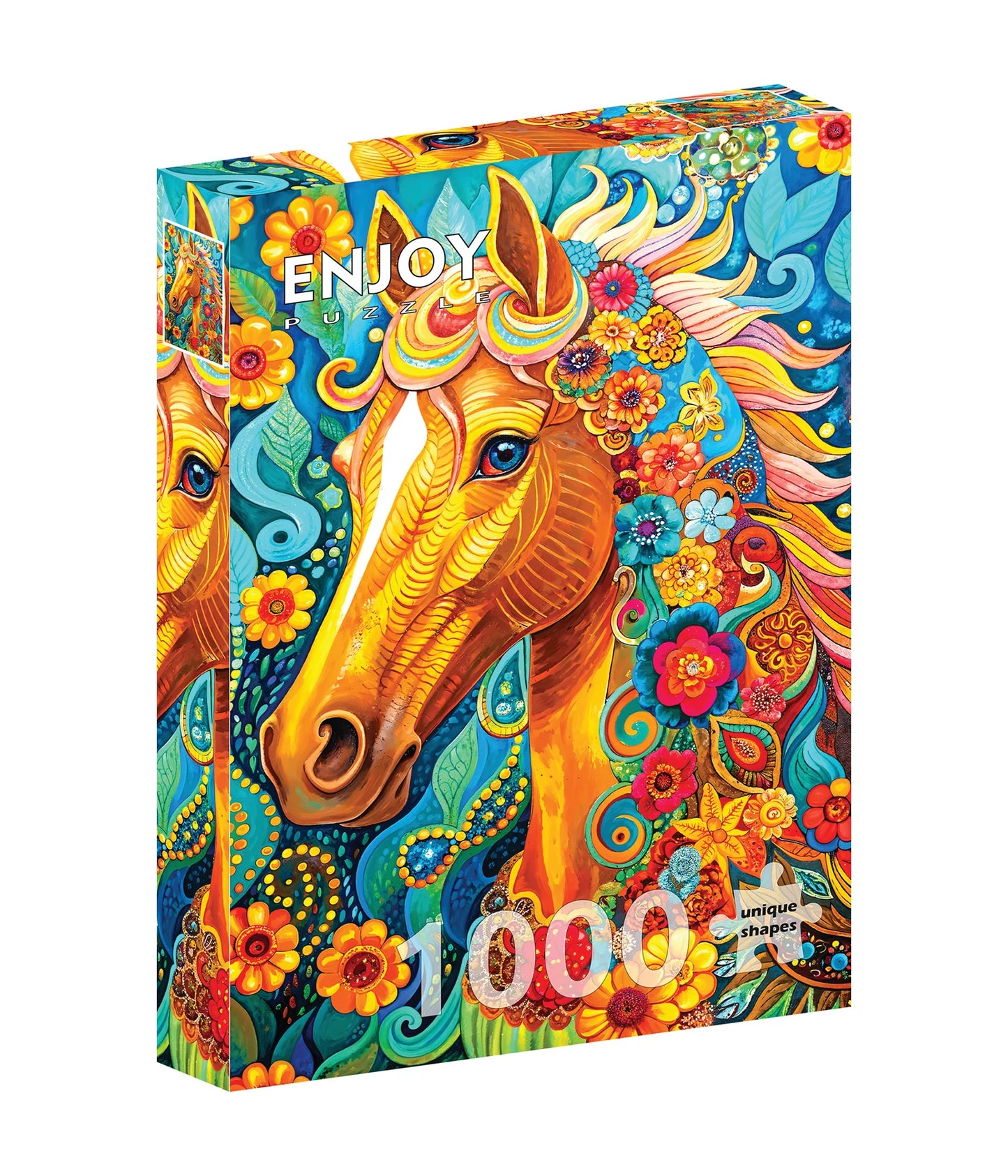 Blooming Mane 1000 Piece Jigsaw Puzzle Enjoy