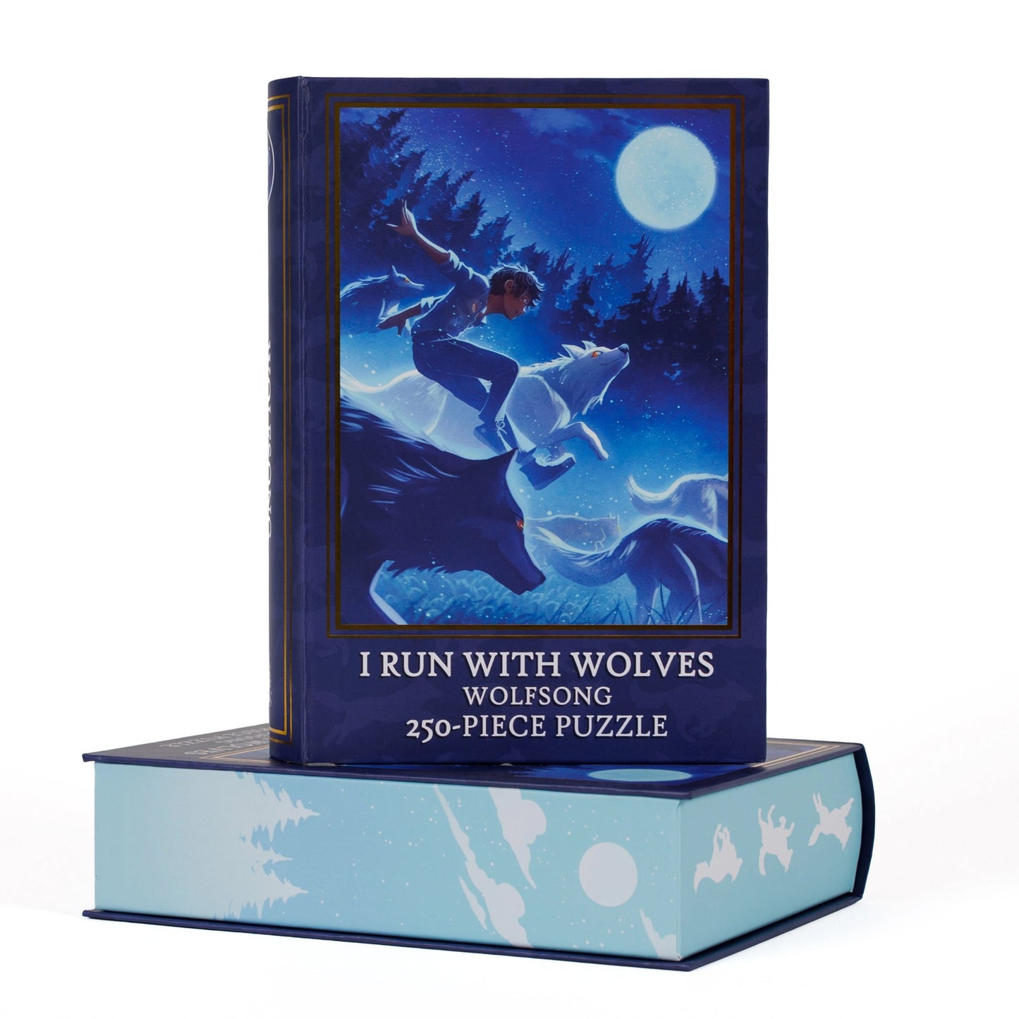 I Run with the Wolves - Wolfsong 250 Piece Jigsaw Puzzle KOT