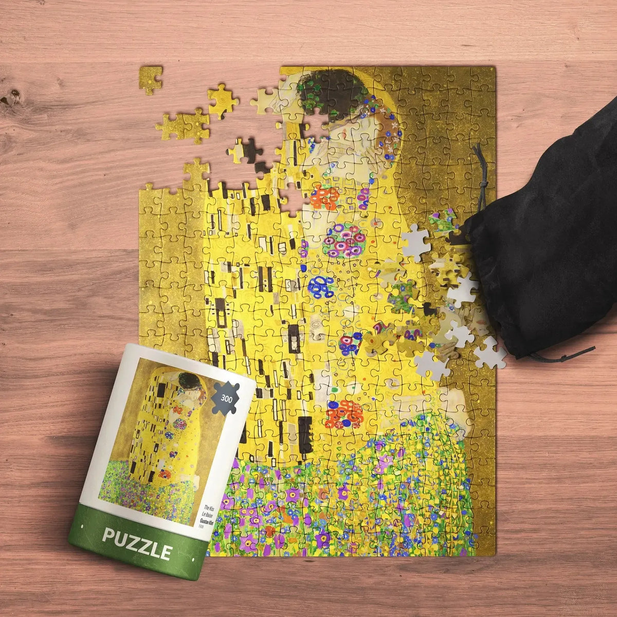 The Kiss by Gustav Klimt 300 Piece Jigsaw Puzzle TIAD