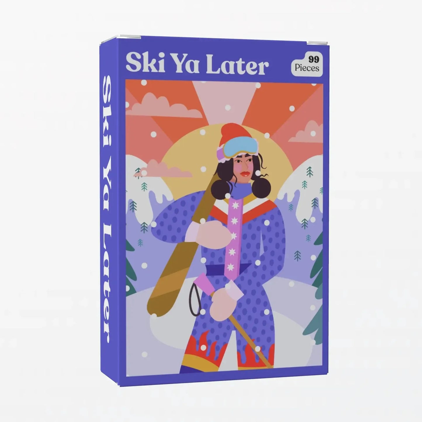 Ski Ya Later 99 Piece Mini Jigsaw Puzzle Puzzledly