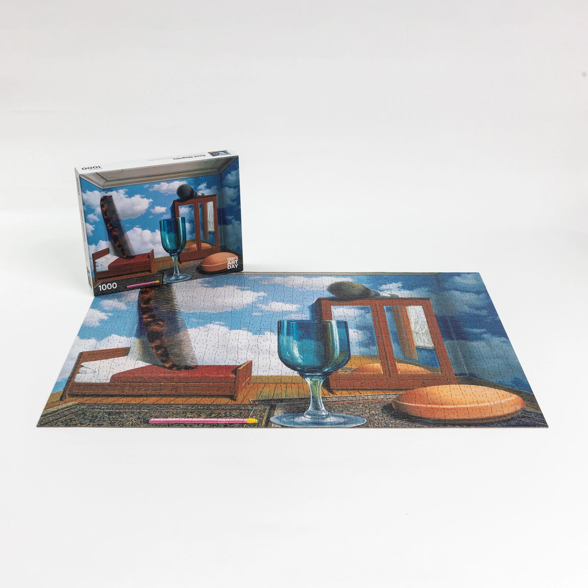 Personal Values by René Magritte 1000 Piece Jigsaw Puzzle TIAD
