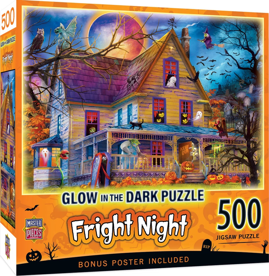 Fright Night 500 Piece Jigsaw Puzzle MasterPieces