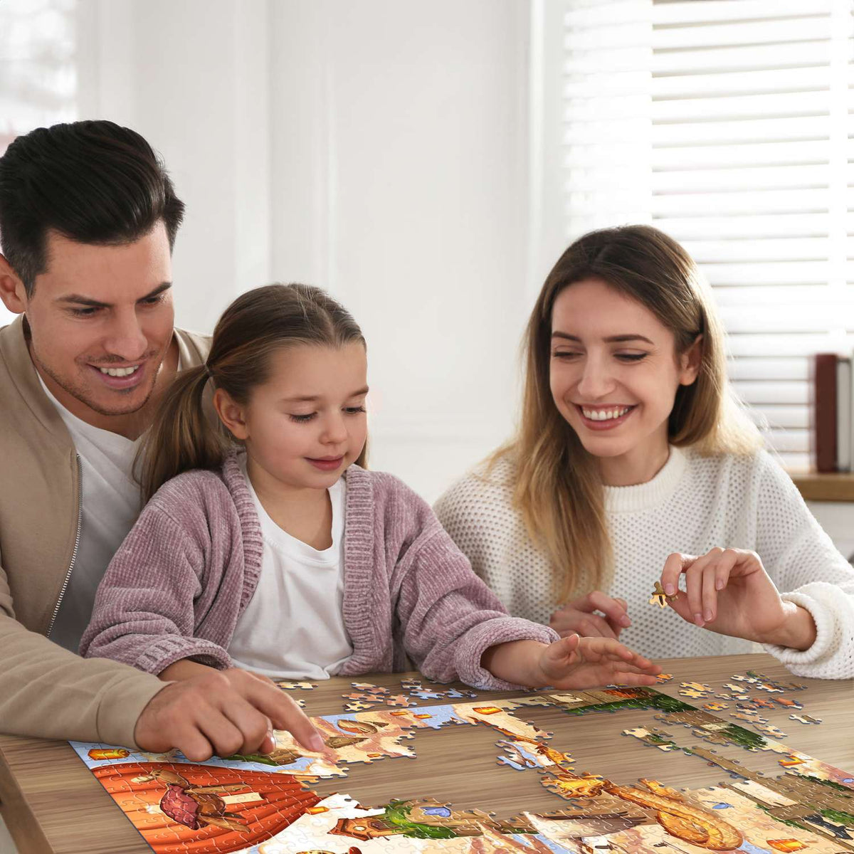 Across the Clouds 500 Piece Jigsaw Puzzle Boardwalk
