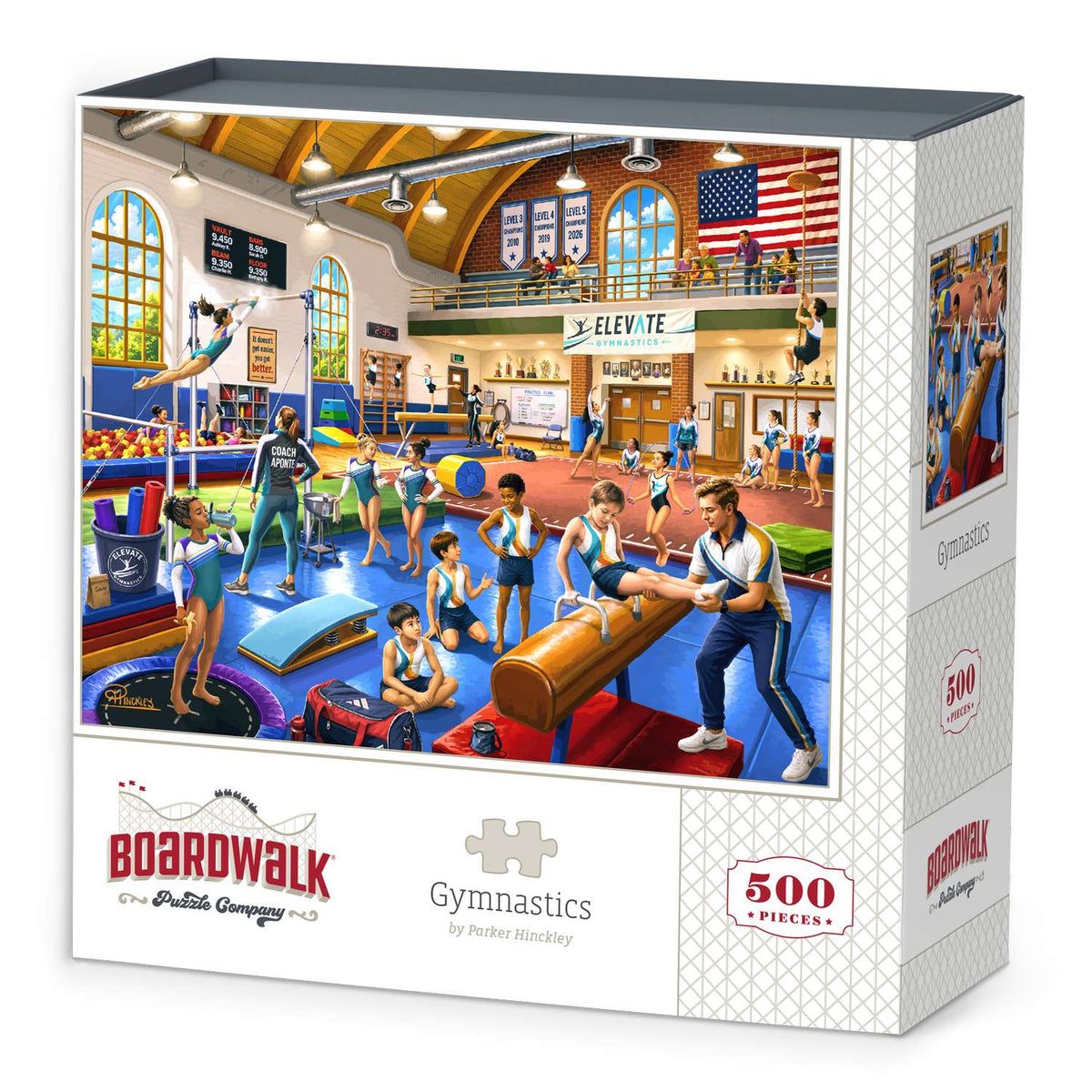 Gymnastics 500 Piece Jigsaw Puzzle Boardwalk