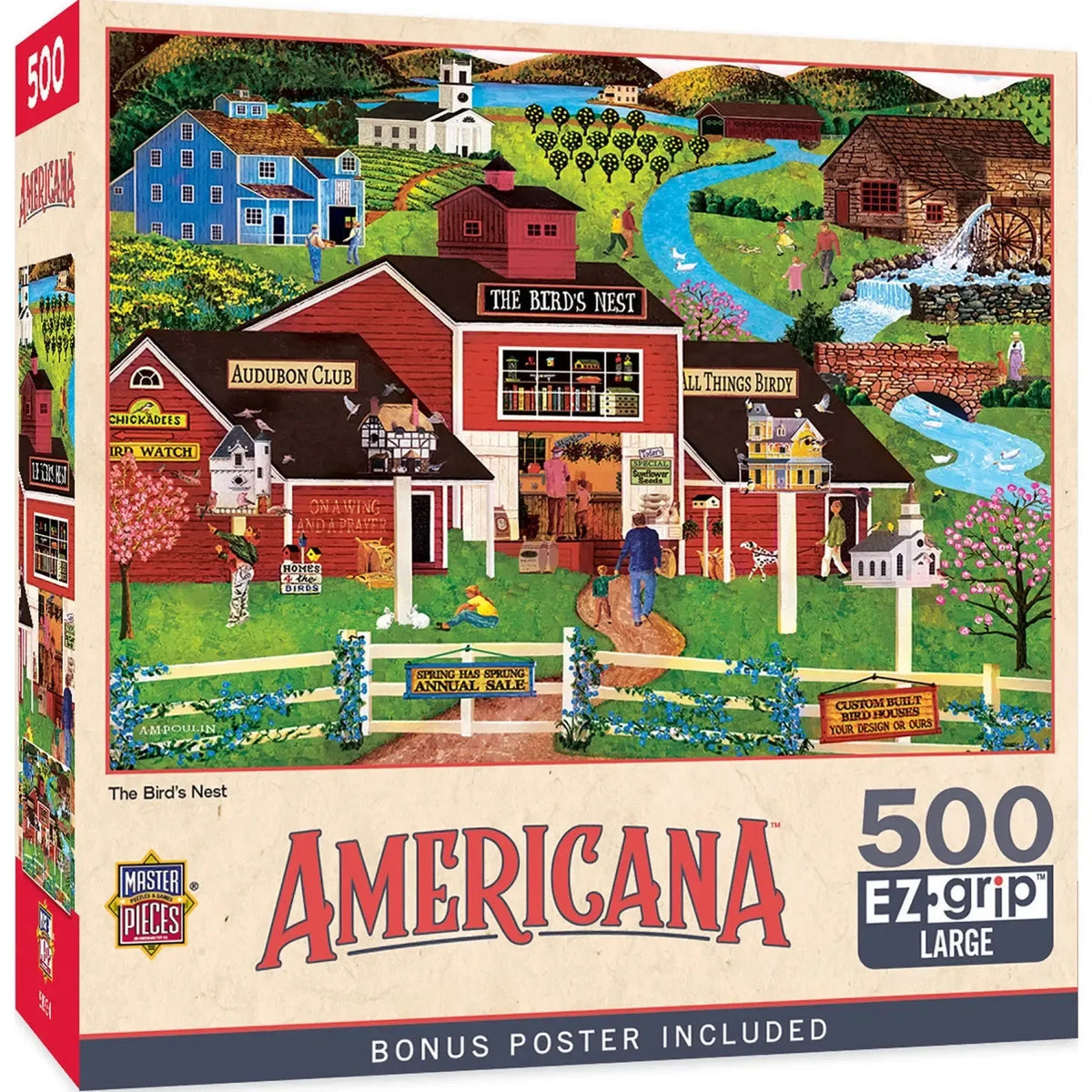 The Bird's Nest Americana 500 Piece Jigsaw Puzzle MasterPieces