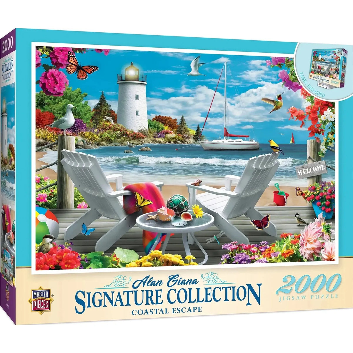 Coastal Escape 2000 Piece Jigsaw Puzzle MasterPieces