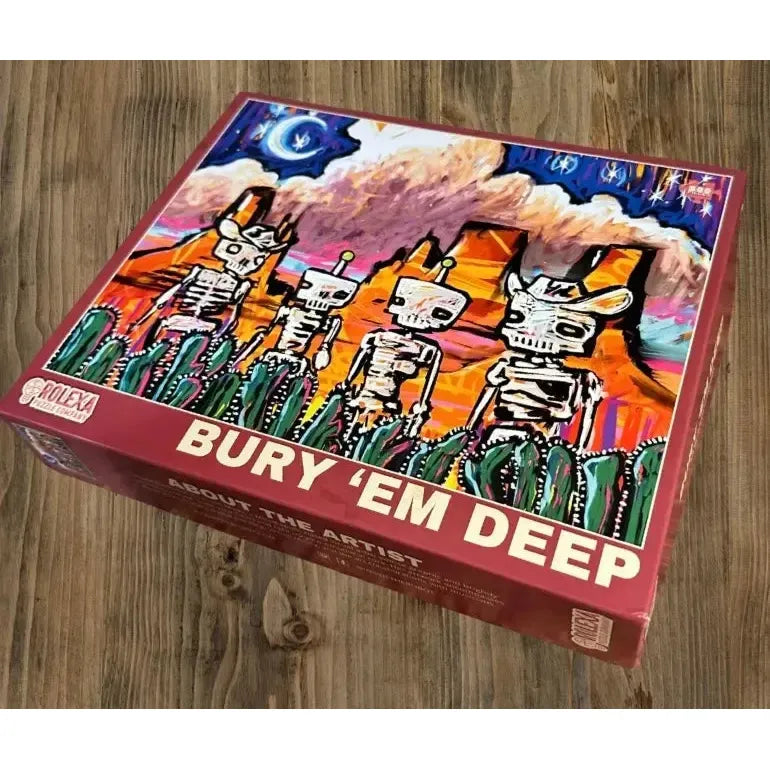 Bury 'em Deep 500 Piece Jigsaw Puzzle Rolexa