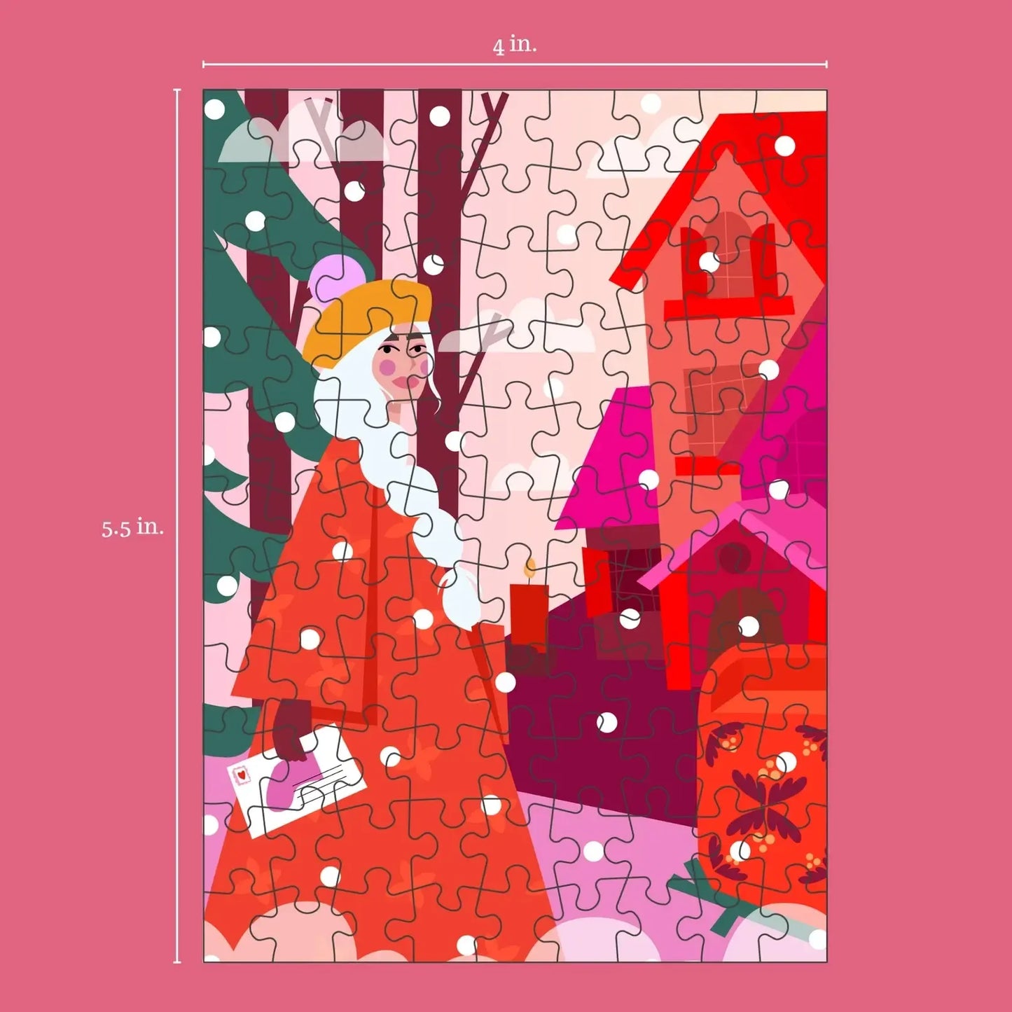 Postcard 99 Piece Mini Jigsaw Puzzle Puzzledly