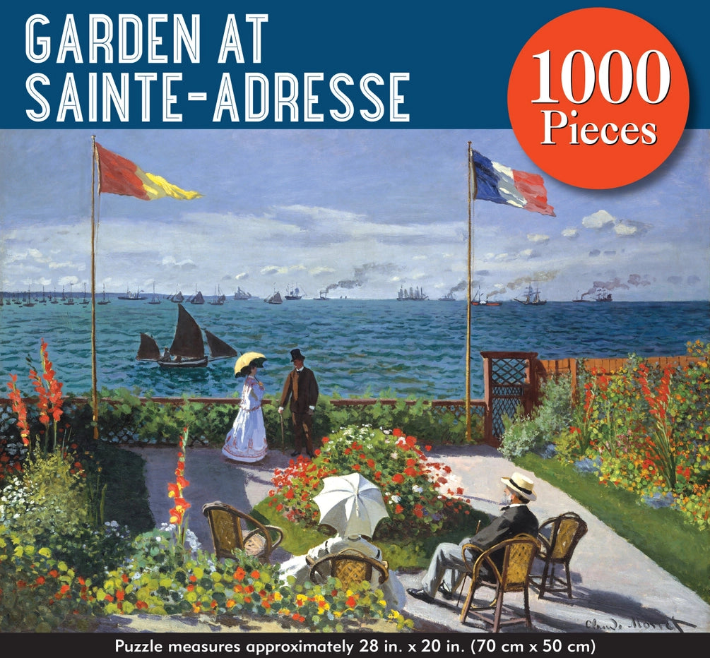 Garden at Sainte-Adresse 1000 Piece Jigsaw Puzzle Peter Pauper