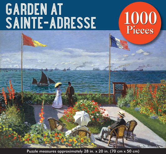 Garden at Sainte-Adresse 1000 Piece Jigsaw Puzzle Peter Pauper