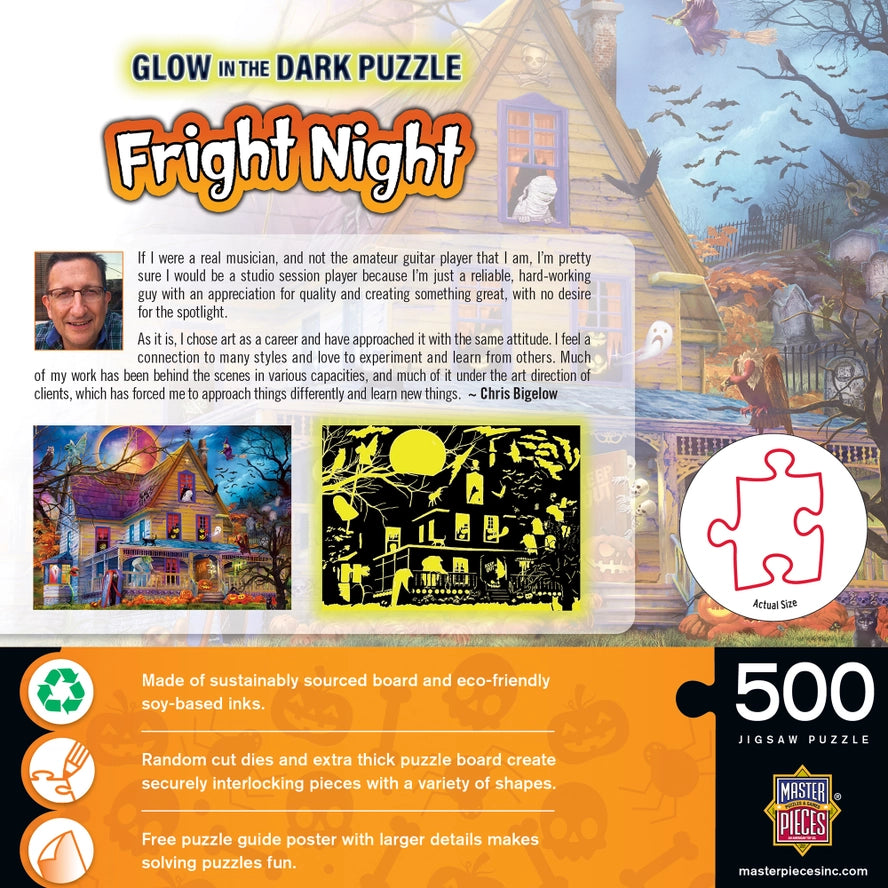 Fright Night 500 Piece Jigsaw Puzzle MasterPieces
