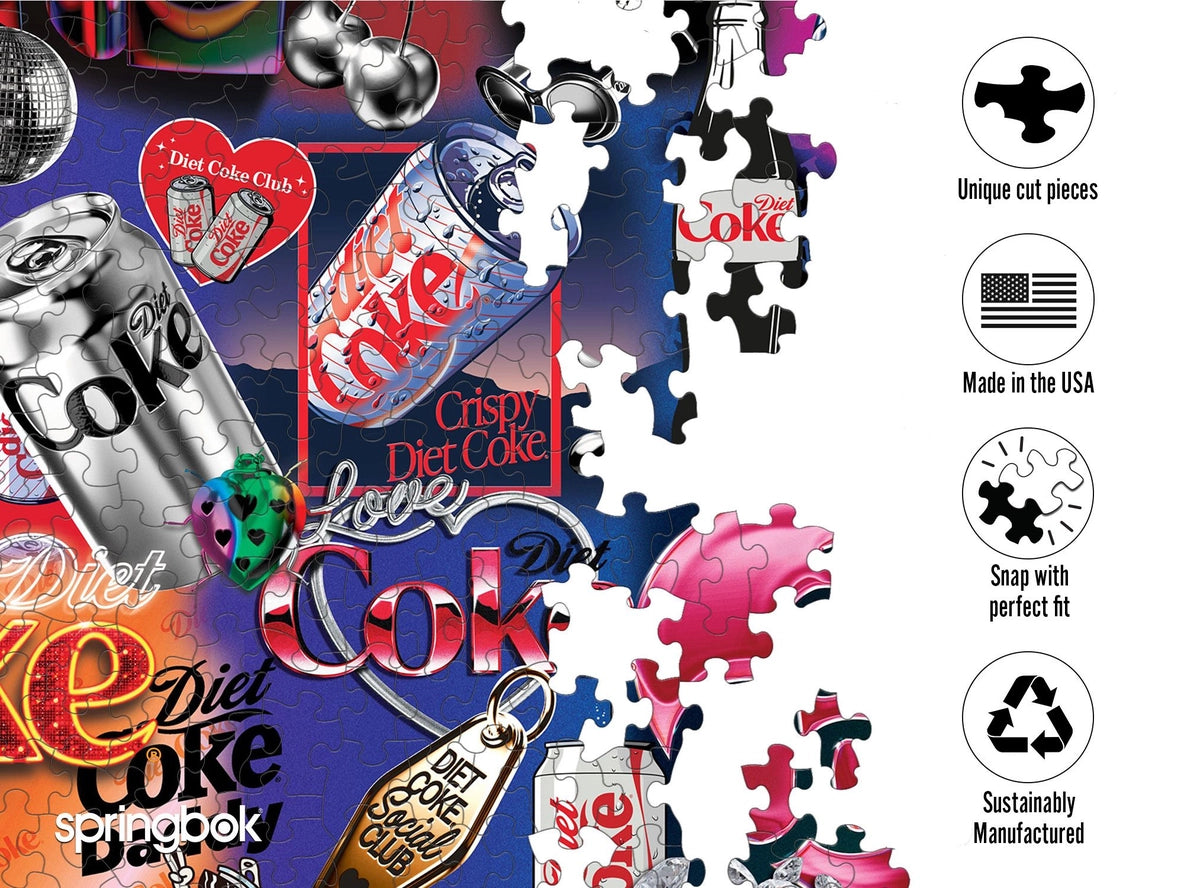 Diet Coke Bling 1000 Piece Jigsaw Puzzle Springbok