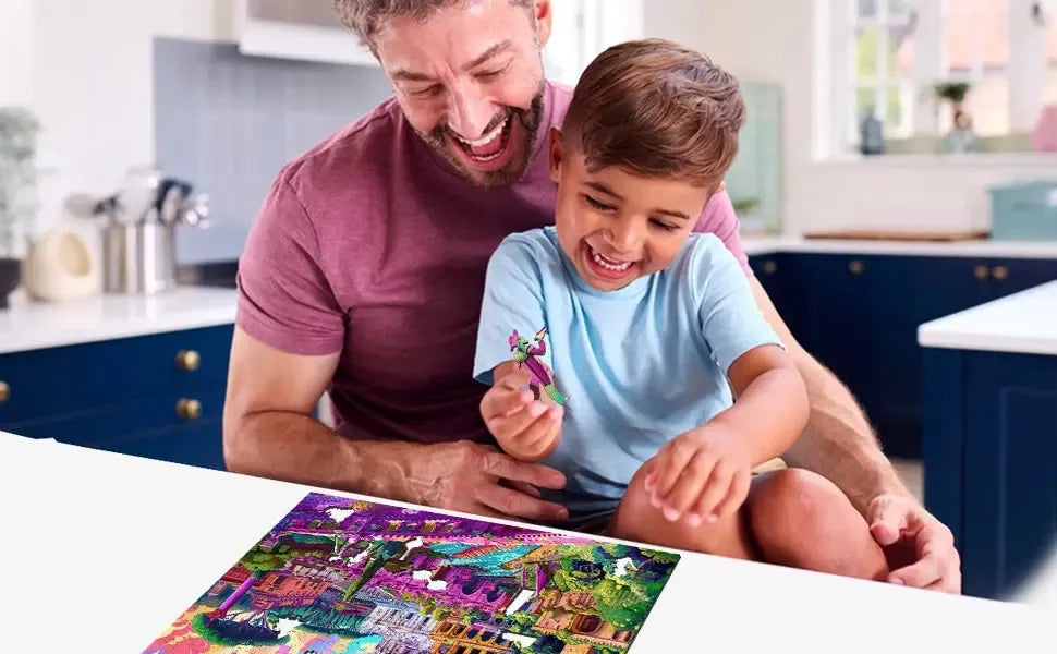 Roman Riddle 300 Piece Wooden Jigsaw Puzzle Trippy