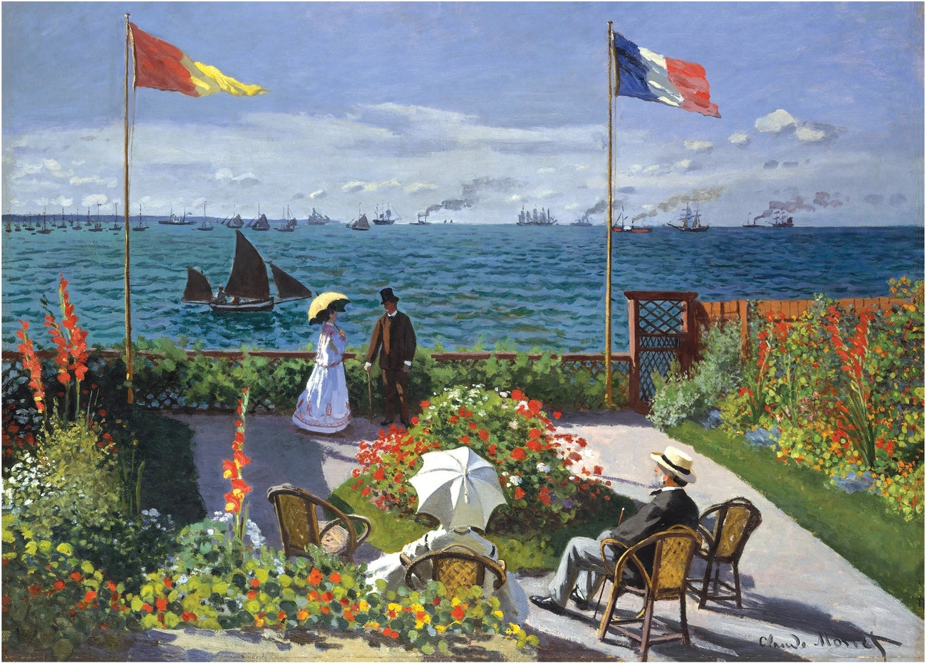 Garden at Sainte-Adresse 1000 Piece Jigsaw Puzzle Peter Pauper