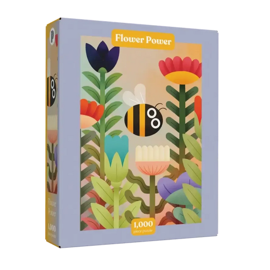 Flower Power 1000 Piece Jigsaw Puzzle Puzzledly