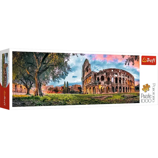 Colosseum At Dawn 1000 Piece Panoramic Jigsaw Puzzle Trefl