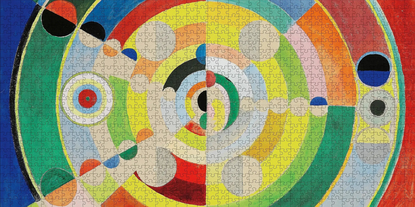 Relief-Disques by Robert Delaunay 1000 Piece Jigsaw Puzzle Pomegranate
