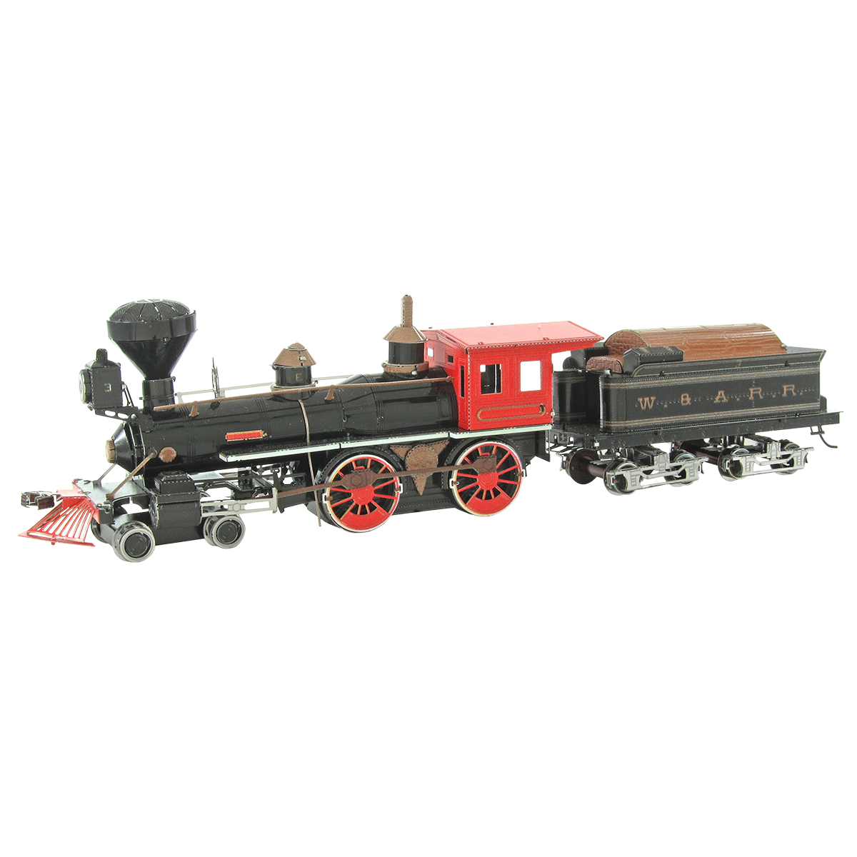 4-4-0 Locomotive Train Wild West 3D Steel Model Kit Metal Earth ...