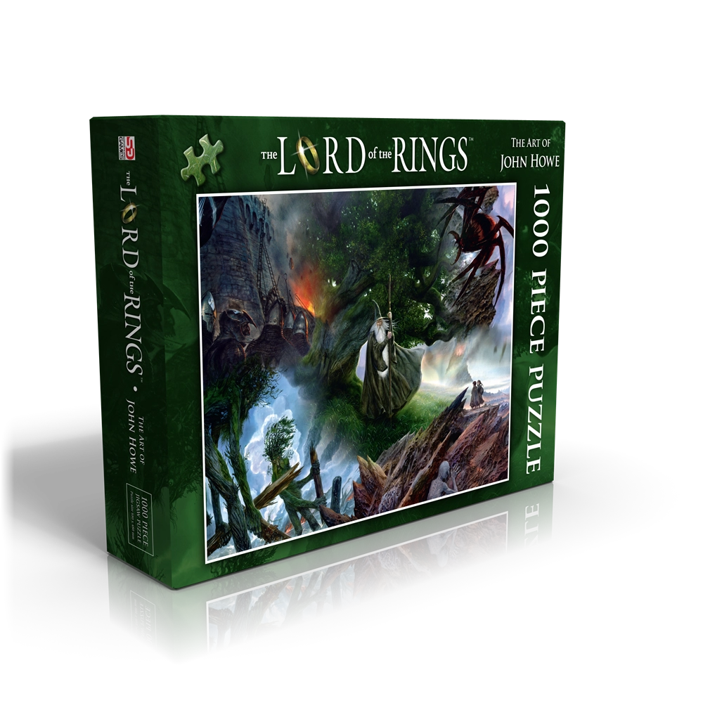 The Lord of the Rings Collage by John Howe 1000 Piece Jigsaw Puzzle Kosmos