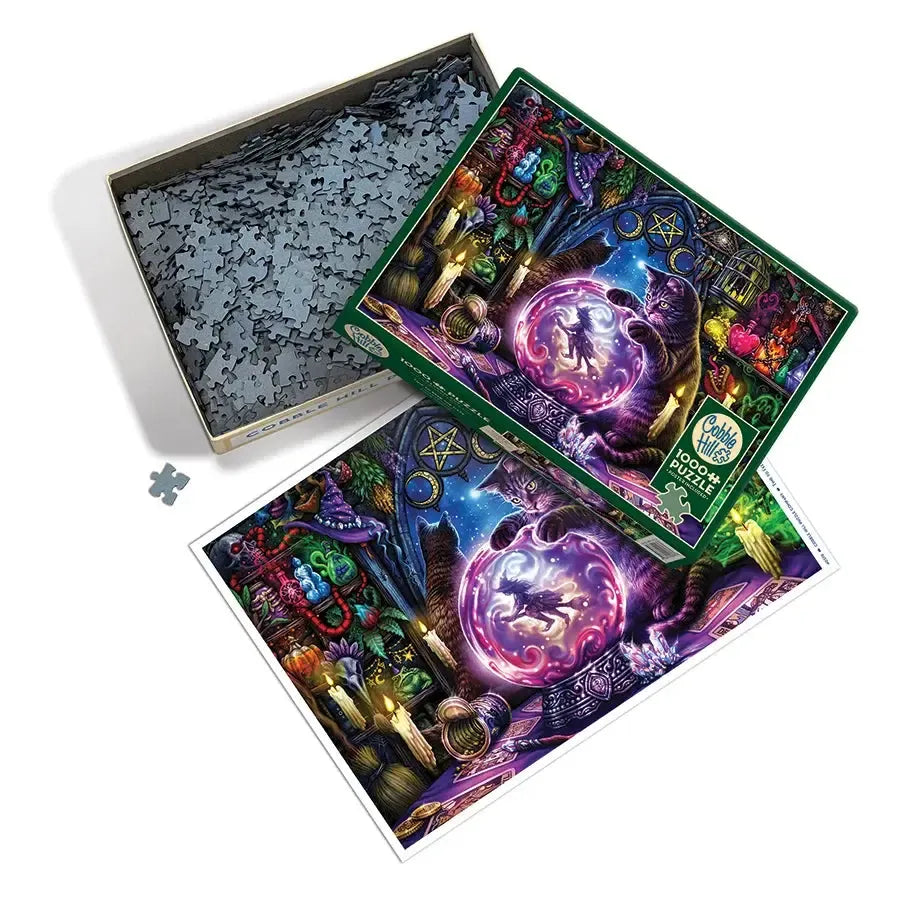 Time to Feed the Cats 1000 Piece Jigsaw Puzzle Cobble Hill