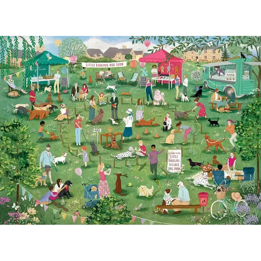 Little Barking Dog Show 1000 Piece Jigsaw Puzzle Cobble Hill