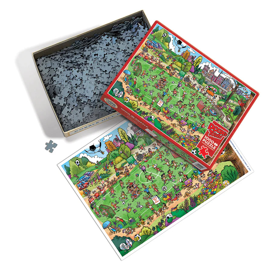 Offside Antics 1000 Piece Jigsaw Puzzle Cobble Hill