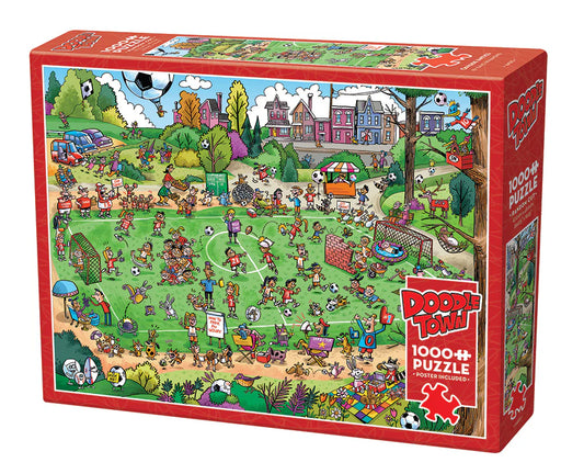 Offside Antics 1000 Piece Jigsaw Puzzle Cobble Hill