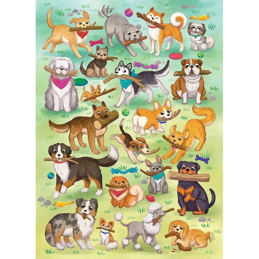 Fetch! 500 Piece Jigsaw Puzzle Cobble Hill