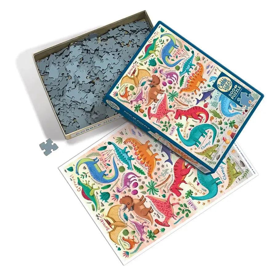 Rawr! 500 Piece Jigsaw Puzzle Cobble Hill