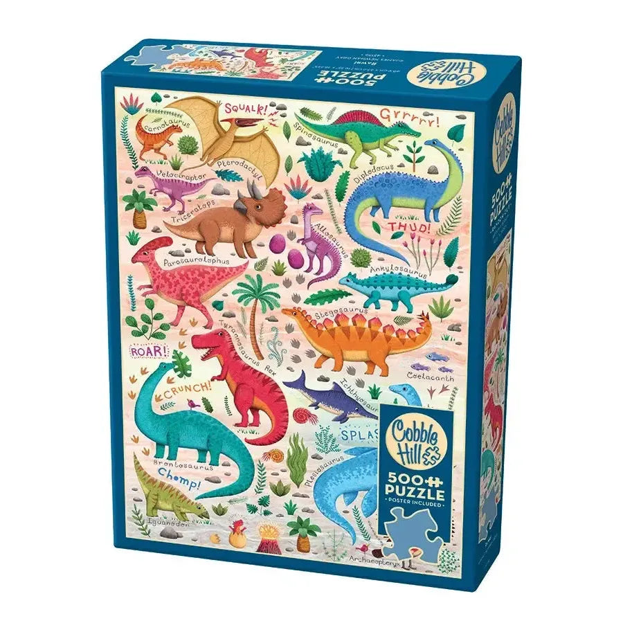 Rawr! 500 Piece Jigsaw Puzzle Cobble Hill