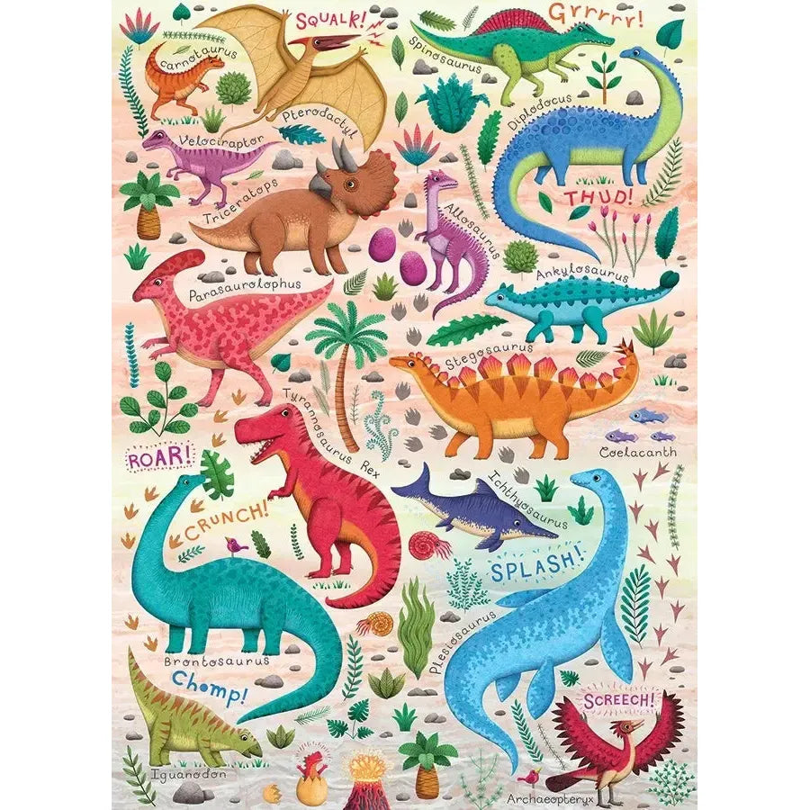 Rawr! 500 Piece Jigsaw Puzzle Cobble Hill
