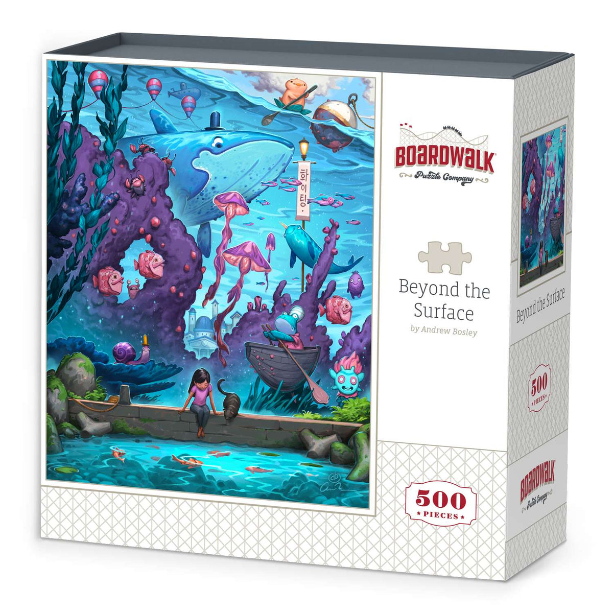 Beyond the Surface 500 Piece Jigsaw Puzzle Boardwalk