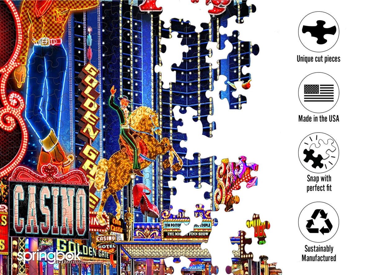 Viva Las Vegas 1000 Piece Jigsaw Puzzle Springbok