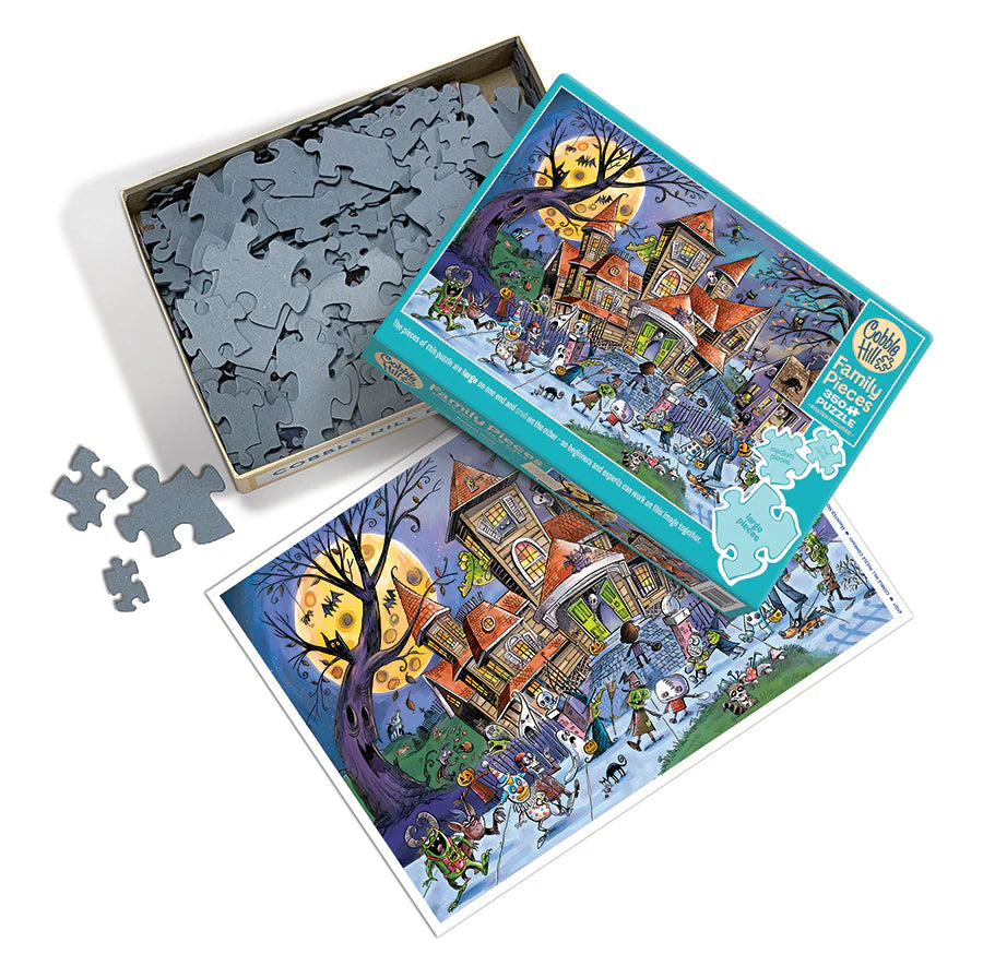 Haunted House 350 Piece Family Jigsaw Puzzle Cobble Hill