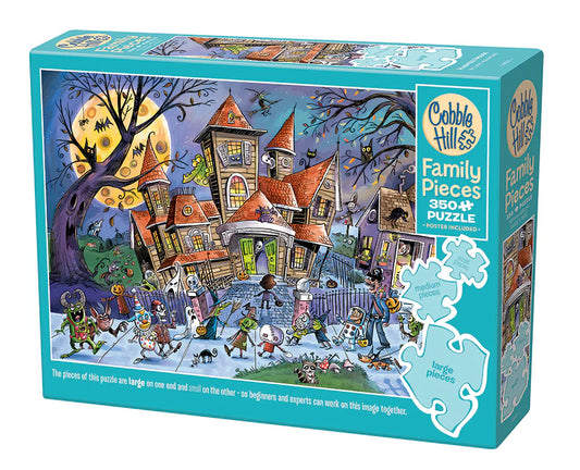 Haunted House 350 Piece Family Jigsaw Puzzle Cobble Hill